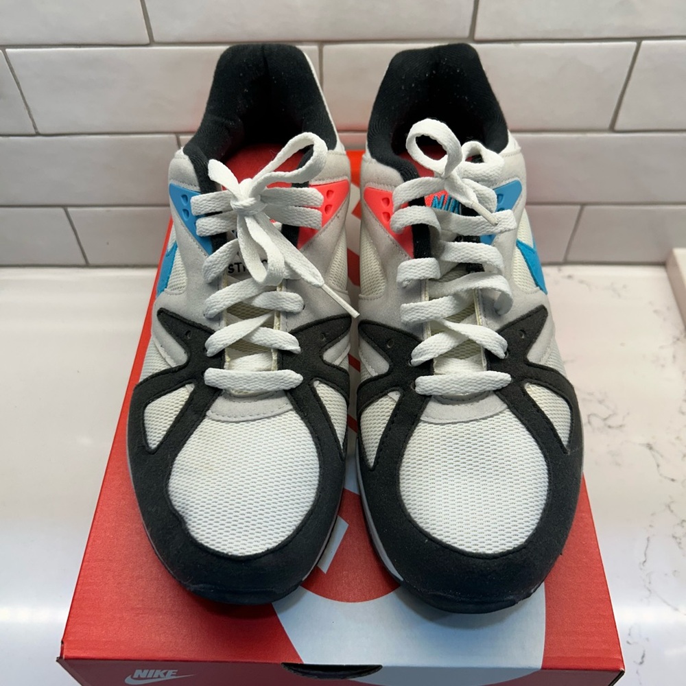 Air Structure OG Nike Men’s Summit White, Neon Teal, Black CV3492 100